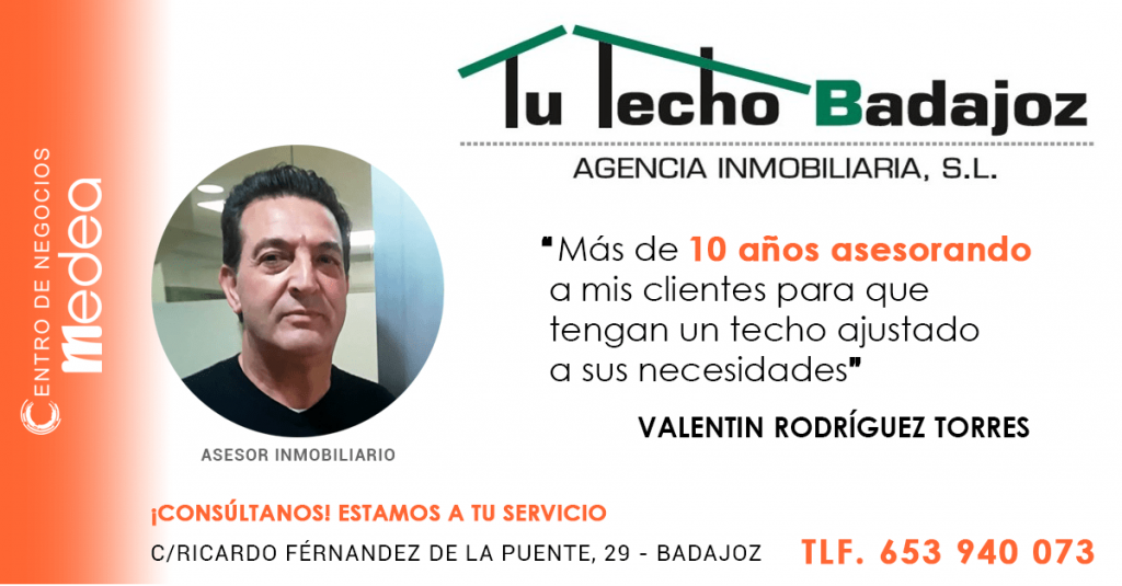 Tu Techo Badajoz Inmobiliaria en Centro de Negocios Medea
