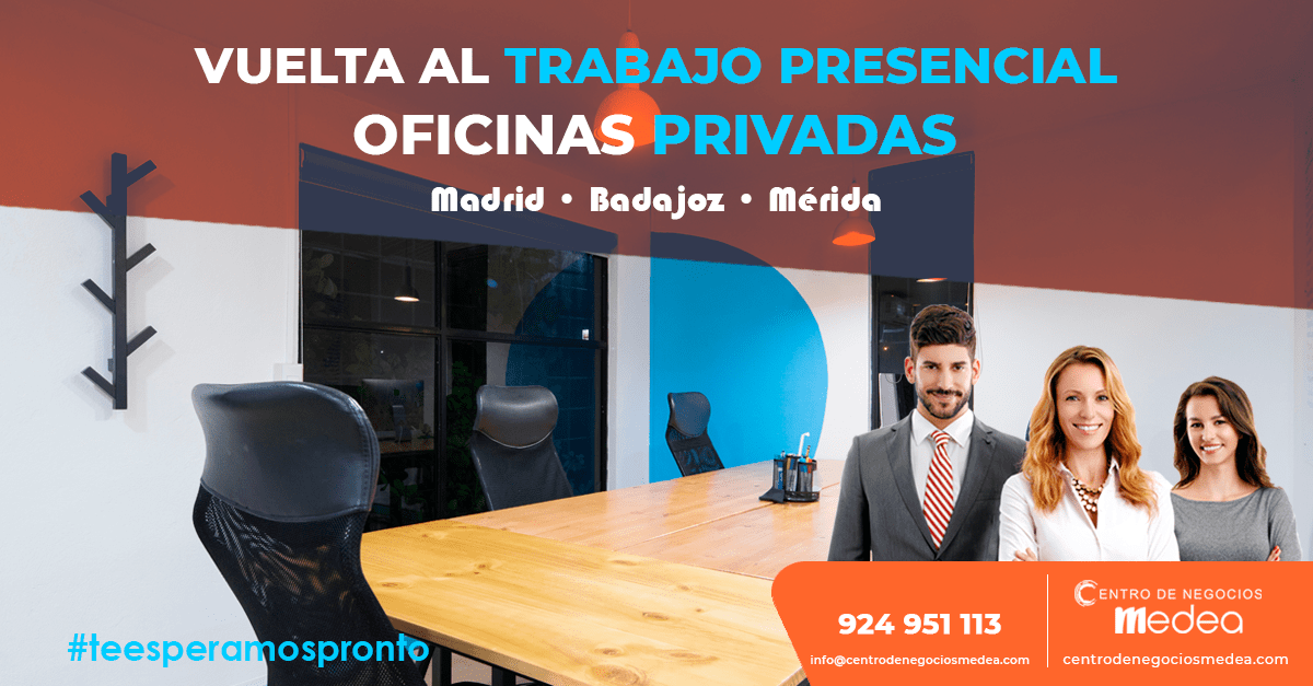 Vuelta al trabajo presencial y oficinas privadas